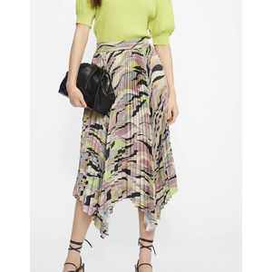 Ted Baker Miiah Midaxi Skirt With Highlow Hem